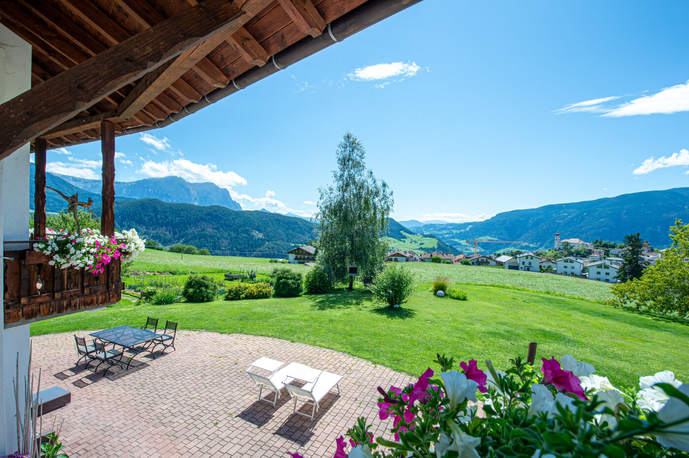 Panoramablick Terrasse